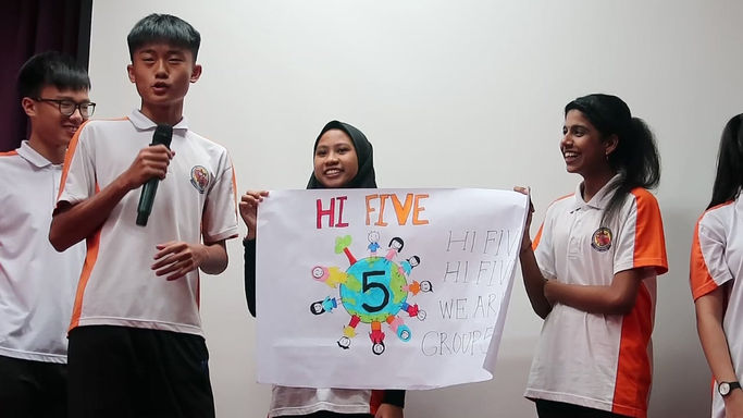 Sesi penerangan logo & slogan Oleh setiap kumpulan